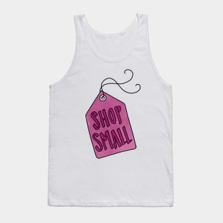 Pink Shop Small Gift Tag Tank Top